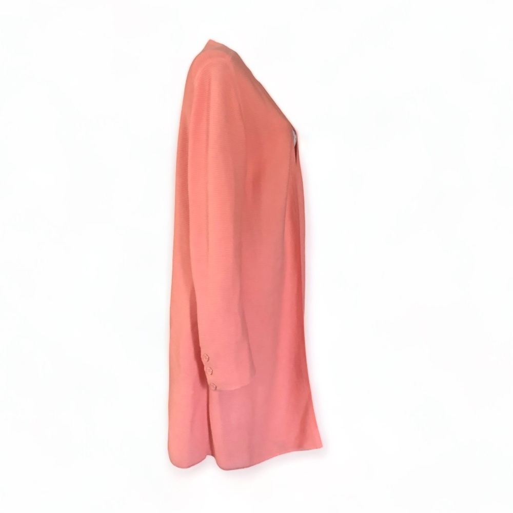 Talbots Coral Long Open Cardigan - Picture 4 of 4